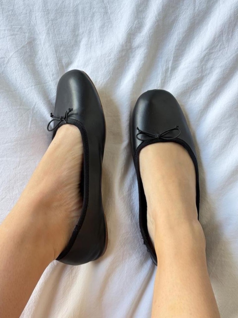 Ballet Flats Black Bow 7 A New Day